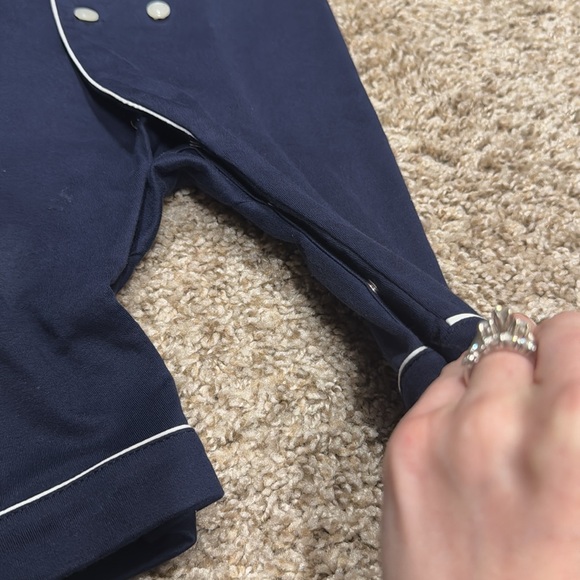 Ralph Lauren Baby Boys' Double Breasted Organic Cotton Coverall - Picture 3 of 11